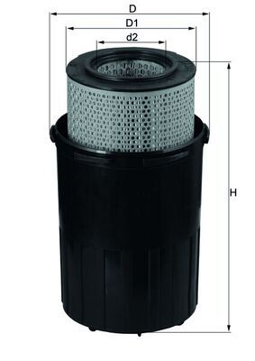 KNECHT LX 388 Air Filter