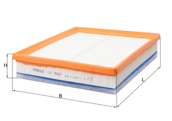 KNECHT LX 3987 Air Filter