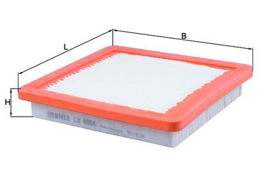 Air Filter KNECHT LX 4066