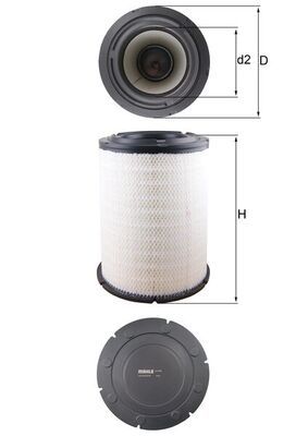 KNECHT LX 4139 Air Filter