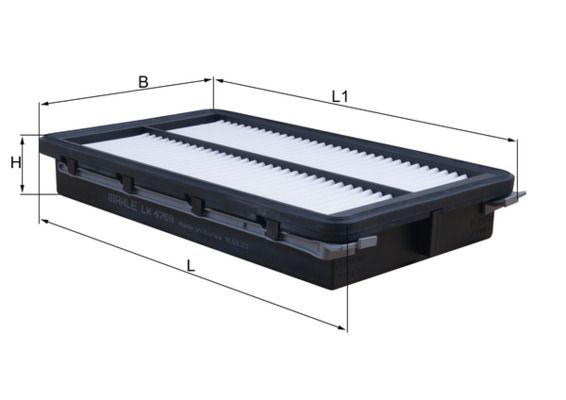 KNECHT LX 4759 Air Filter