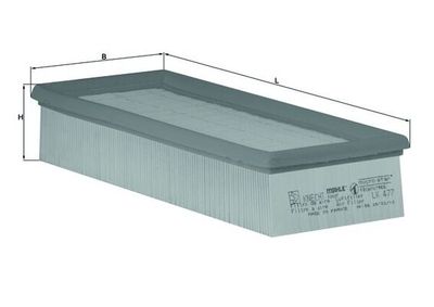 Air Filter KNECHT LX 477