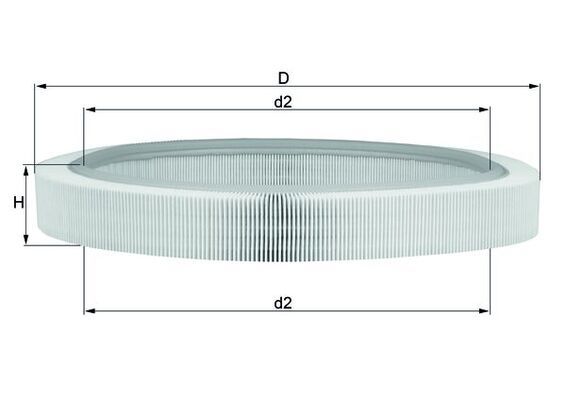 KNECHT LX 61 Air Filter