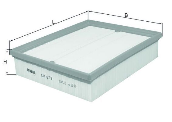 KNECHT LX 622 Air Filter