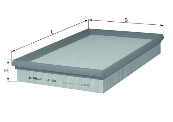 KNECHT LX 63 Air Filter