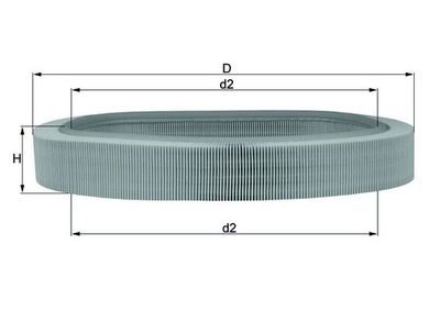 Air Filter KNECHT LX 638