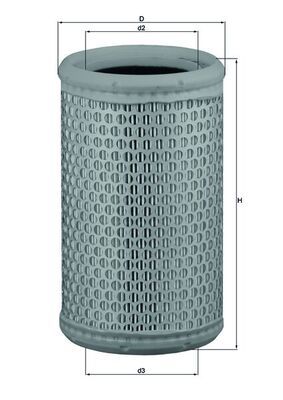 KNECHT LX 646/1 Air Filter