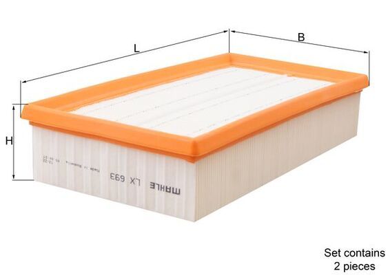 KNECHT LX 693/S Air Filter