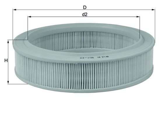 KNECHT LX 81 Air Filter