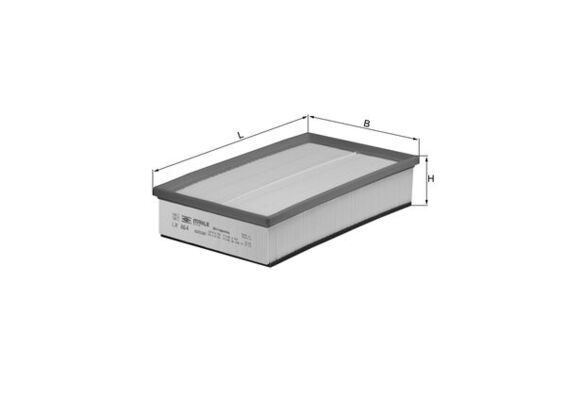 KNECHT LX 864 Air Filter