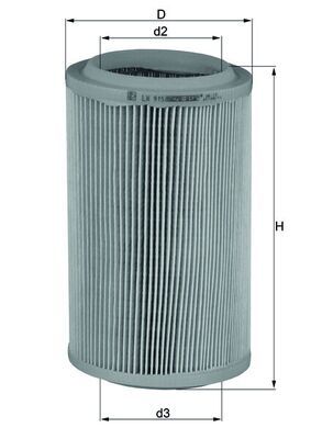 Air Filter KNECHT LX 915
