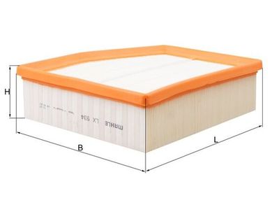 Air Filter KNECHT LX 934