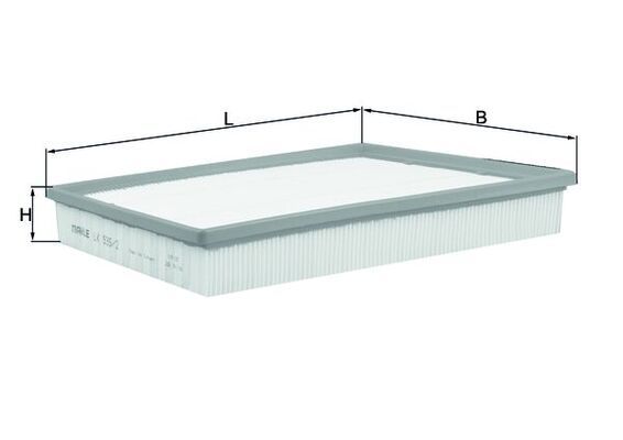 KNECHT LX 935/2 Air Filter