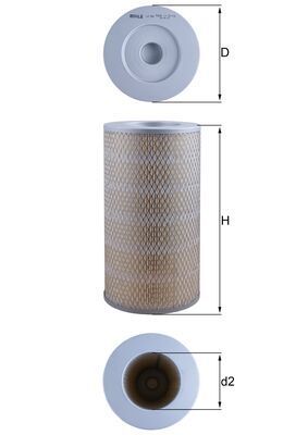 KNECHT LX 941 Air Filter