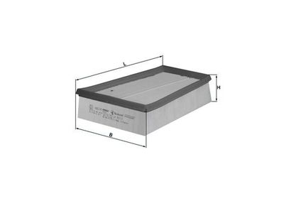 Air Filter KNECHT LX 957/3