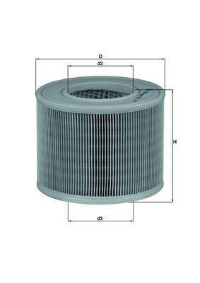 KNECHT LX 986 Air Filter