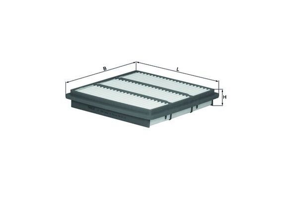 KNECHT LX 989 Air Filter