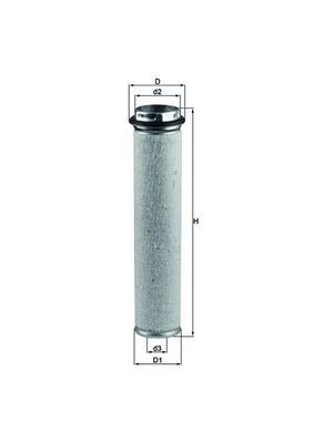 KNECHT LXS 5/1 Secondary Air Filter