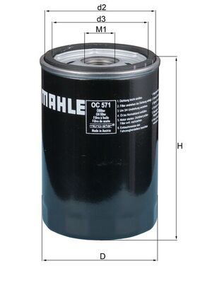 KNECHT OC 571 Oil Filter