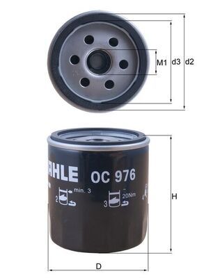 KNECHT OC 976 Oil Filter