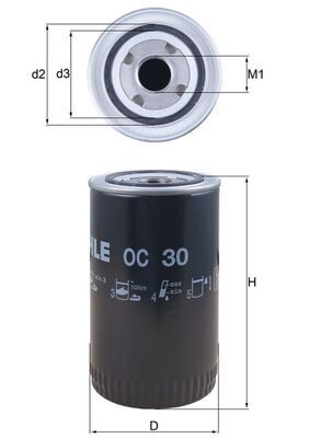 KNECHT OC 30 Oil Filter