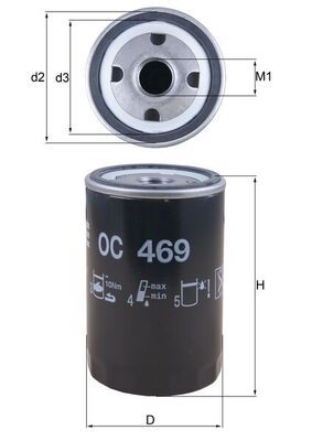 KNECHT OC 469 Oil Filter