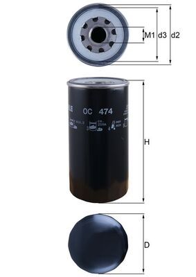 KNECHT OC 474 Oil Filter