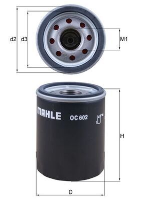 KNECHT OC 602 Oil Filter
