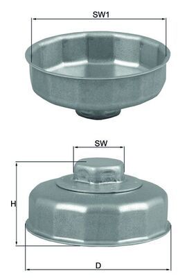 KNECHT OCS 1 Oil Filter Wrench