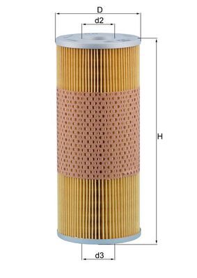 Oil Filter KNECHT OX 56