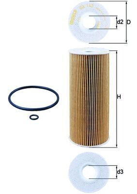 KNECHT OX 143D Oil Filter
