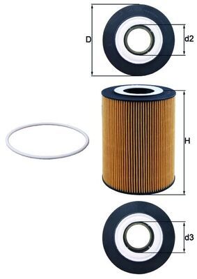 KNECHT OX 359D Oil Filter