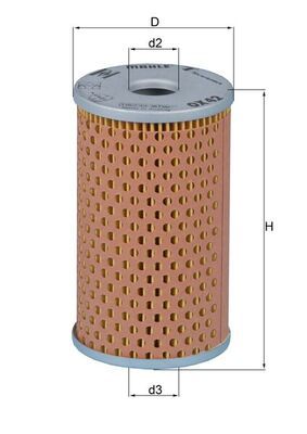 KNECHT OX 42 Oil Filter