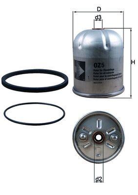 Oil Filter KNECHT OZ 5D