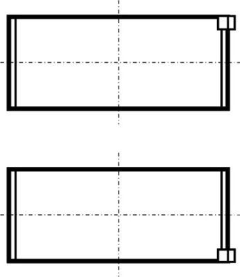 Connecting Rod Bearing Set KOLBENSCHMIDT 37175610
