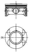 KOLBENSCHMIDT 40027710 Piston