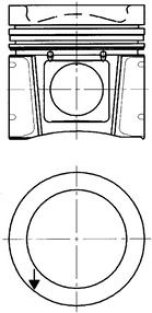 KOLBENSCHMIDT 40030600 Piston