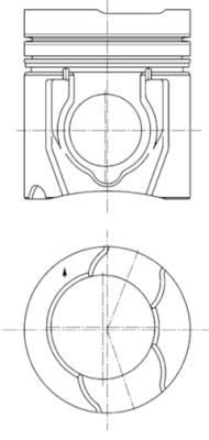 Piston KOLBENSCHMIDT 40182600