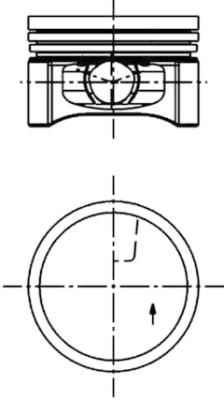 KOLBENSCHMIDT 40219600 Piston