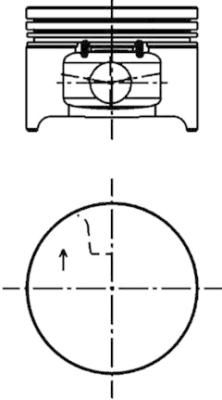 KOLBENSCHMIDT 40277620 Piston