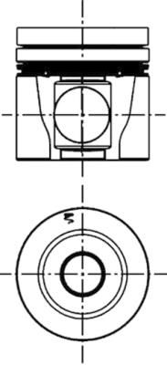 KOLBENSCHMIDT 40305600 Piston