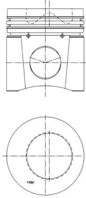 Piston KOLBENSCHMIDT 40324600