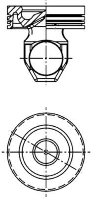 KOLBENSCHMIDT 40338600 Piston