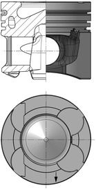 KOLBENSCHMIDT 40363602 Piston