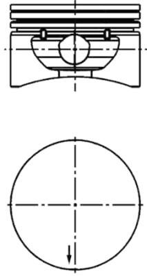 KOLBENSCHMIDT 40380620 Piston