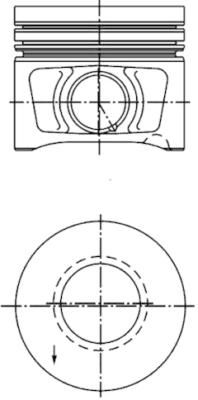 KOLBENSCHMIDT 40387600 Piston