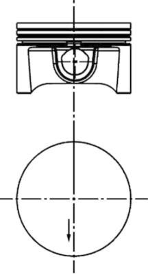 KOLBENSCHMIDT 40388620 Piston