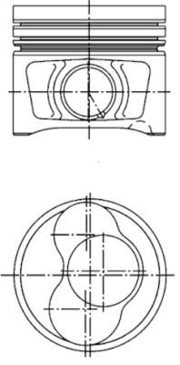 KOLBENSCHMIDT 40409620 Piston