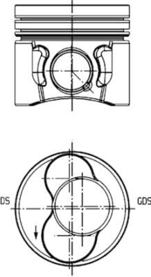 KOLBENSCHMIDT 40422600 Piston