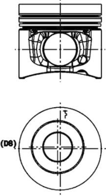 KOLBENSCHMIDT 40441610 Piston